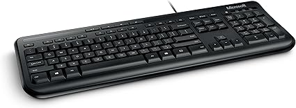 Teclado Com Fio 600 Usb Preto Microsoft - ANB00005