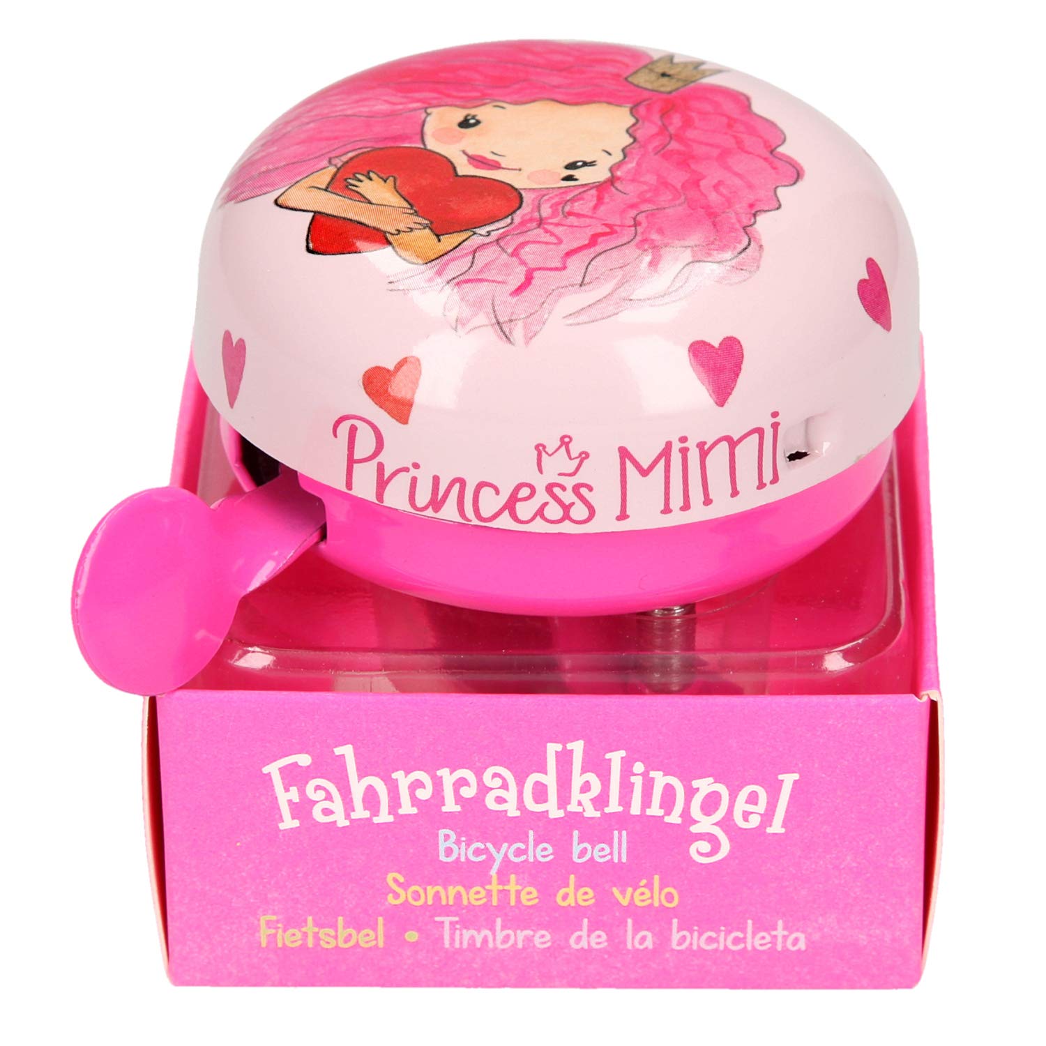 Depesche 6484 Princess Mimi Bicycle Bell Assorted