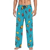JHKKU Men's Pajama Pants Super Soft Sleep Lounge Pants Pjs Bottoms with Pockets