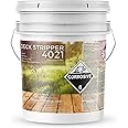DeckGeneral Deck Stripper 4021 - Professional Paint Remover Effectively Removes Oil and Latex Finishes, Stains, Coatings, & Sealers on Multiple Wood Surfaces - Water-Based Stain Stripper (5 Gallon)
