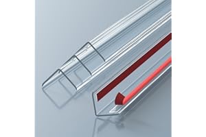 Awvob Wall Corner Protector - 4PCS, 31.5"x1.18" - Self Adhesive Clear Corner Protectors for Walls, Cabinet Doors, Edge Protec