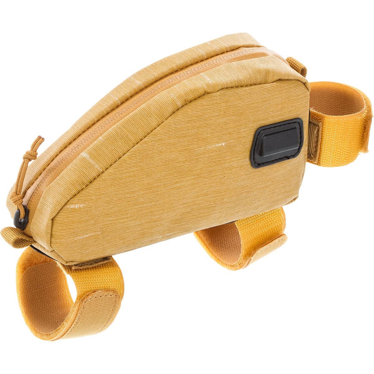 EVOC TOP Tube Pack Bike Bag/Bike Frame Bag for Storage Space on The top Tube (Size: S, 0.5L Storage Space, Water-Repellent YKK Zip, Variable Fixation, incl. Frame Protection Strips), Clay Yellow