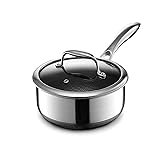 HexClad Hybrid Nonstick 2-Quart Saucepan with