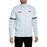 ellesse Men's Roma Track Top Jacket Light Blue/Blue