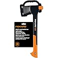 Fiskars X11 Splitting Axe Hatchet, One-Strike Splitting Power, 17 ", Black