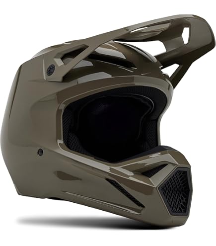 Amazon.com: Fox Racing V1 Motocross Helmet, Ballast Grey, XX