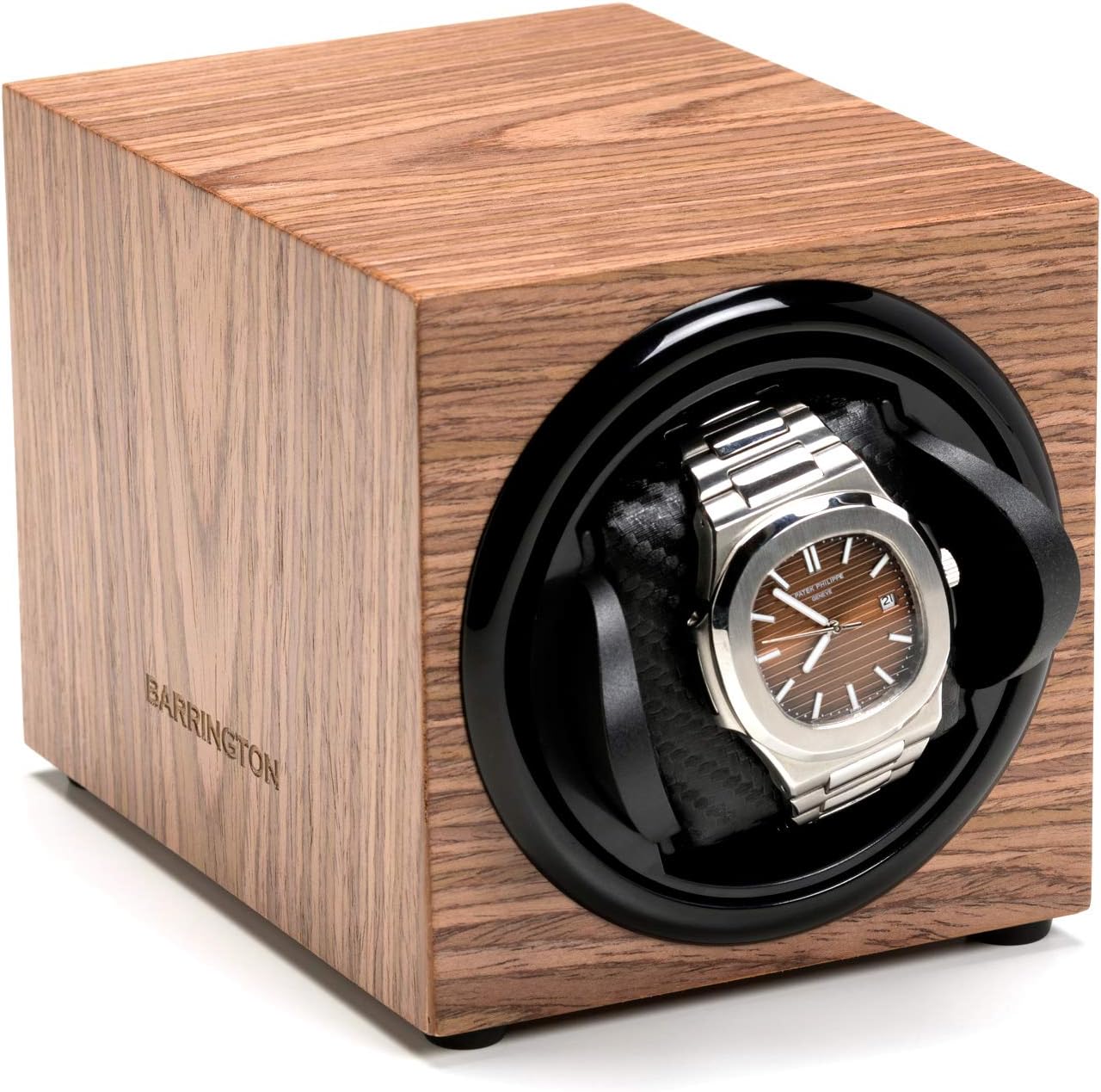 Barrington - Automatic Watch Winder for 1 Watch - Compact Quality, Single Watch Winder Box, Super Quiet Motor - Barrington - The British Watch Winder Brand Since 2009