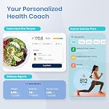 Etekcity Digital Body Scale 400 lb 180 kg Bluetooth BMI Fat Mass App view 4