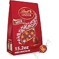 Lindt LINDOR Milk Chocolate Candy Truffles, 15.2 oz. Bag