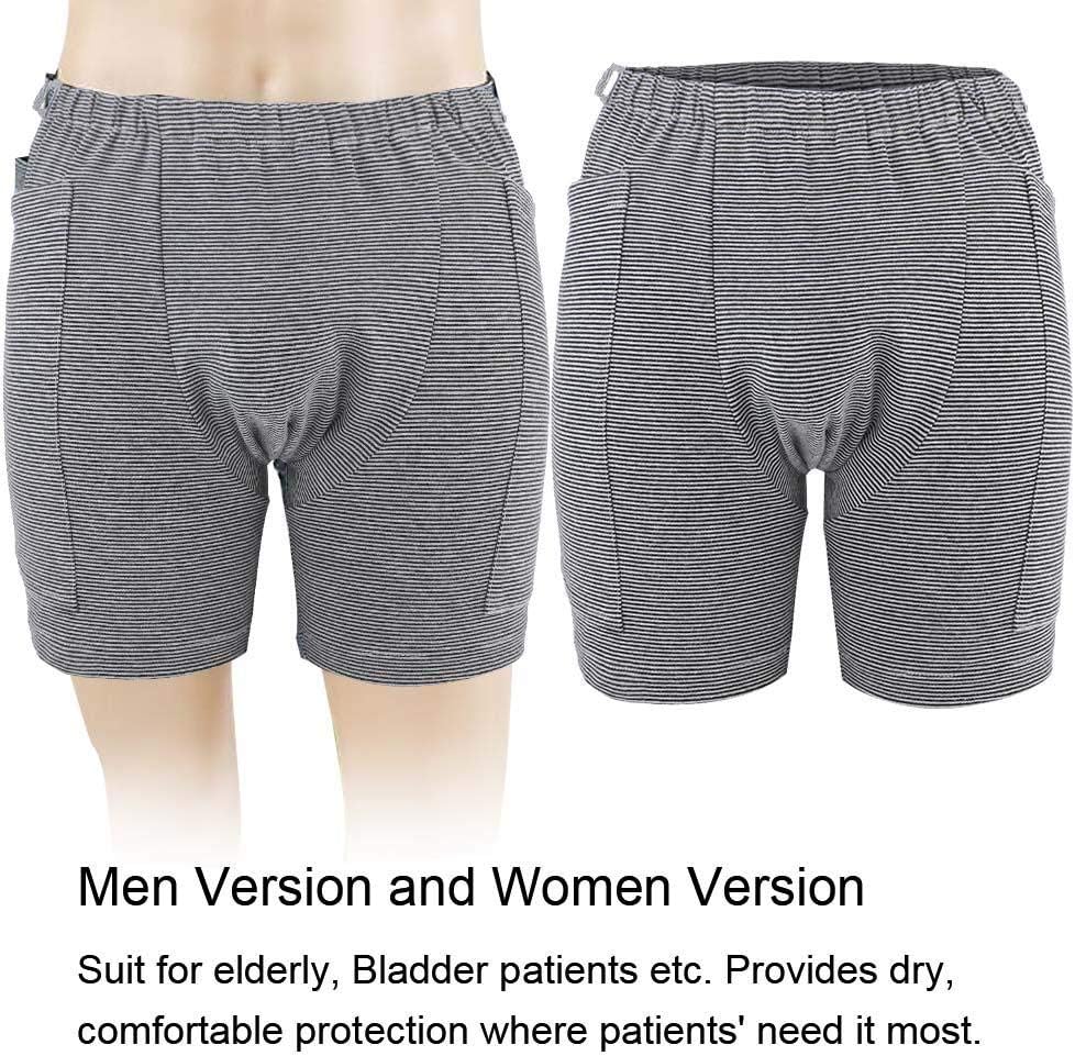 Incontinence Care Trousers, Urine Bag Pants Suitable for Elder Incontinent to Prevent Embarrassed Scene, Urinate Drainage Pants Ostomy Drainage Bag Care Underwear (M-Men): Health & Personal Care