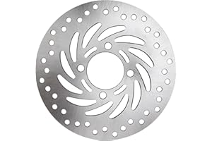 Coimoviol 220MM Front Brake Rotor Disc Compatible with Honda Grom 125 Z125M, Repalce Part Number 45251-KWB-602