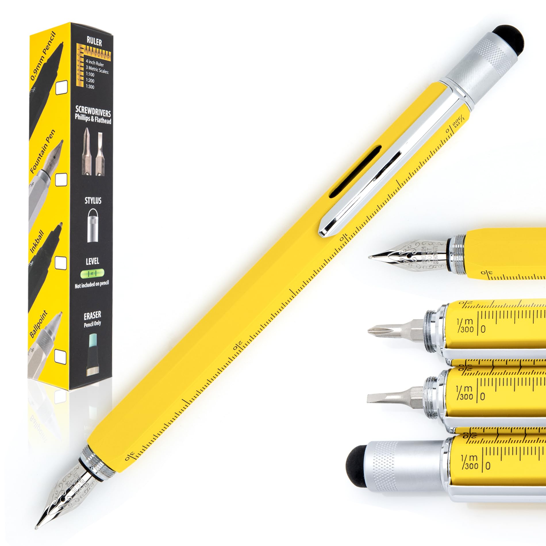 Monteverde Tool Fountain Pen - Yellow โ image 1