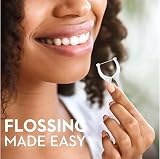 Oral-B Glide Floss Picks 1Pack – Shred Resistant, Tension Control, Dentist view 5