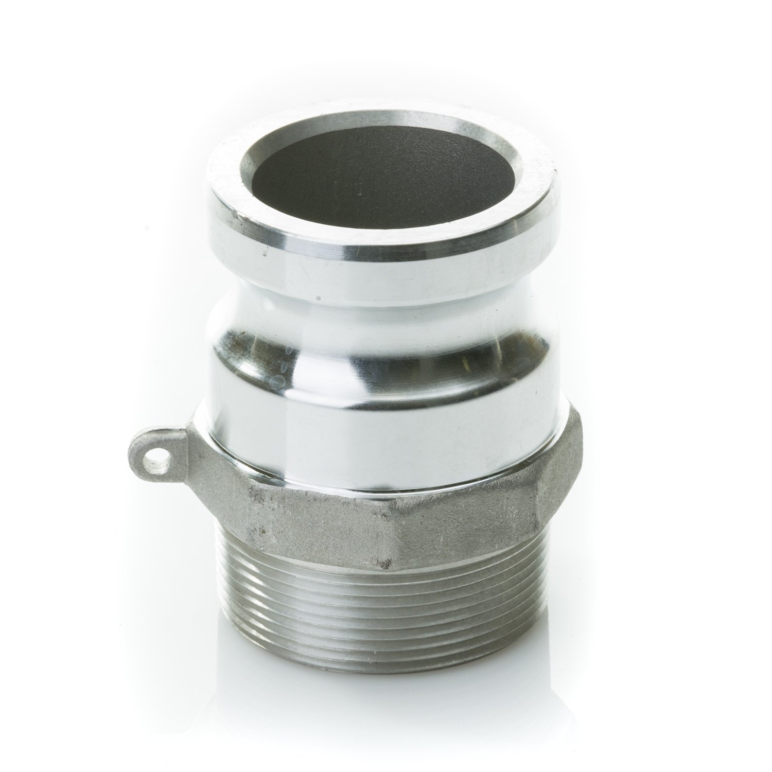 Aluminum 3 inch Male Camlock Hose Fitting x 3 inch Male National Pipe