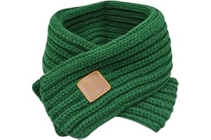 MINACHE CY Toddlers Infant Babys Winter Scarf Kids Solid Color Knitted Scarves Winter Warm Scarf