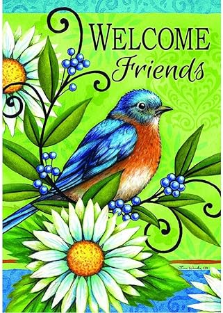 Amazon Com Bluebird Welcome Spring Summer Standard Size