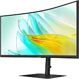 Samsung LS34C652UAUXXU 34" WQHD 1000R Curved Monitor USB-C LAN KVM Speakers view 6