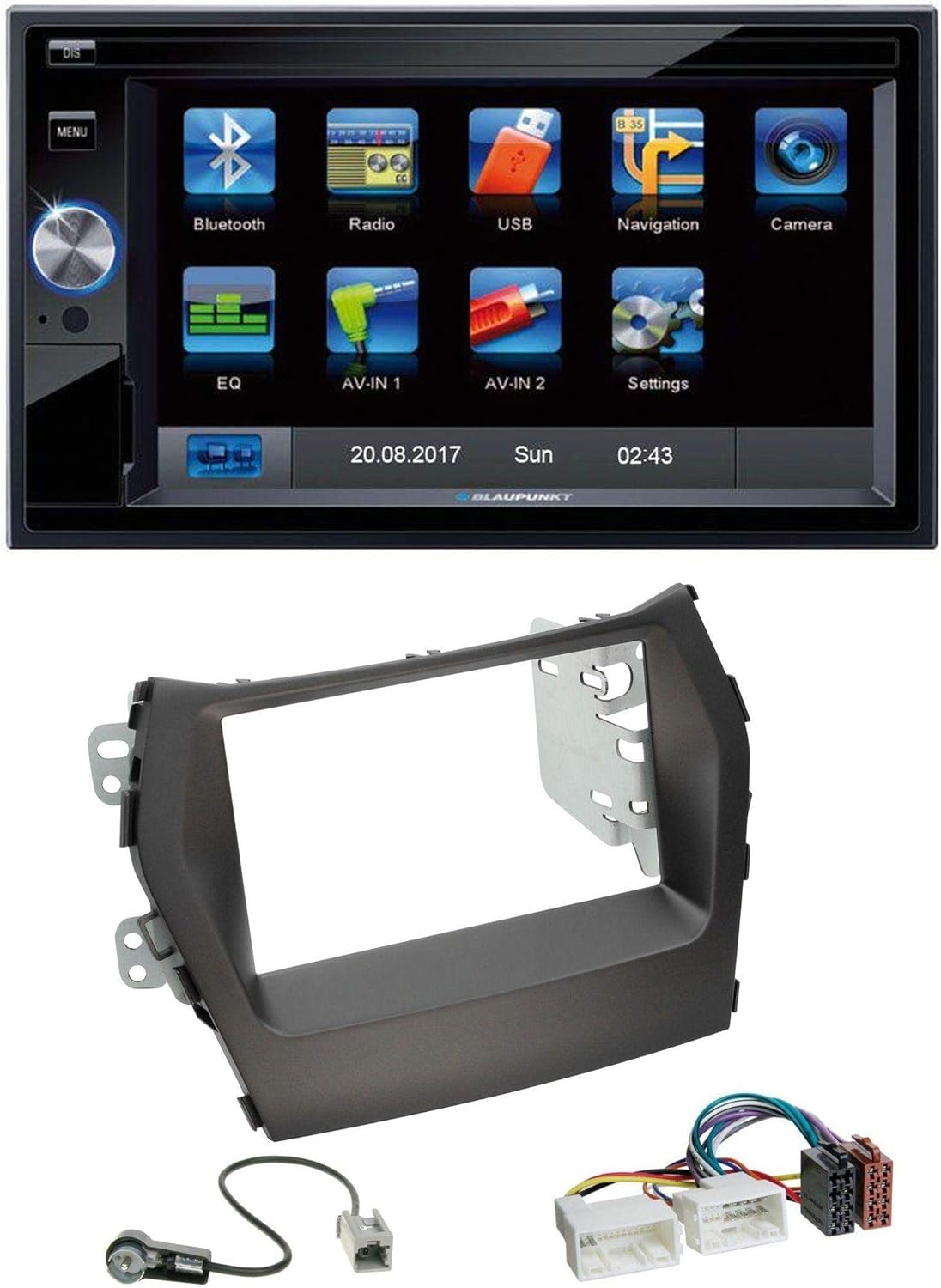 new hyundai santa cruz on Blaupunkt Santa Cruz 370 Cd Mp3 Usb Sd Bluetooth Car Amazon Co Uk Electronics