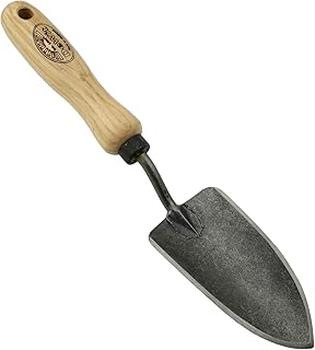 DeWit Blumenkelle 'X-Treme' schmal 31 cm I Profi Blumenschaufel & Unkrautstecher aus Borstahl I FSC®-zertifizierte Premium Handschaufel I Handgemachte Garten-Schaufel I Garden Tools – Made in Holland