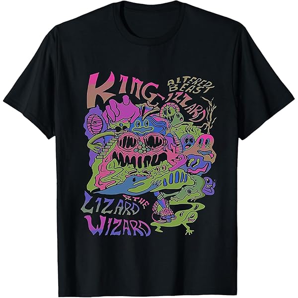 Amazon.com: ShiDan Men's King Gizzard & The Lizard Wizard Nonagon