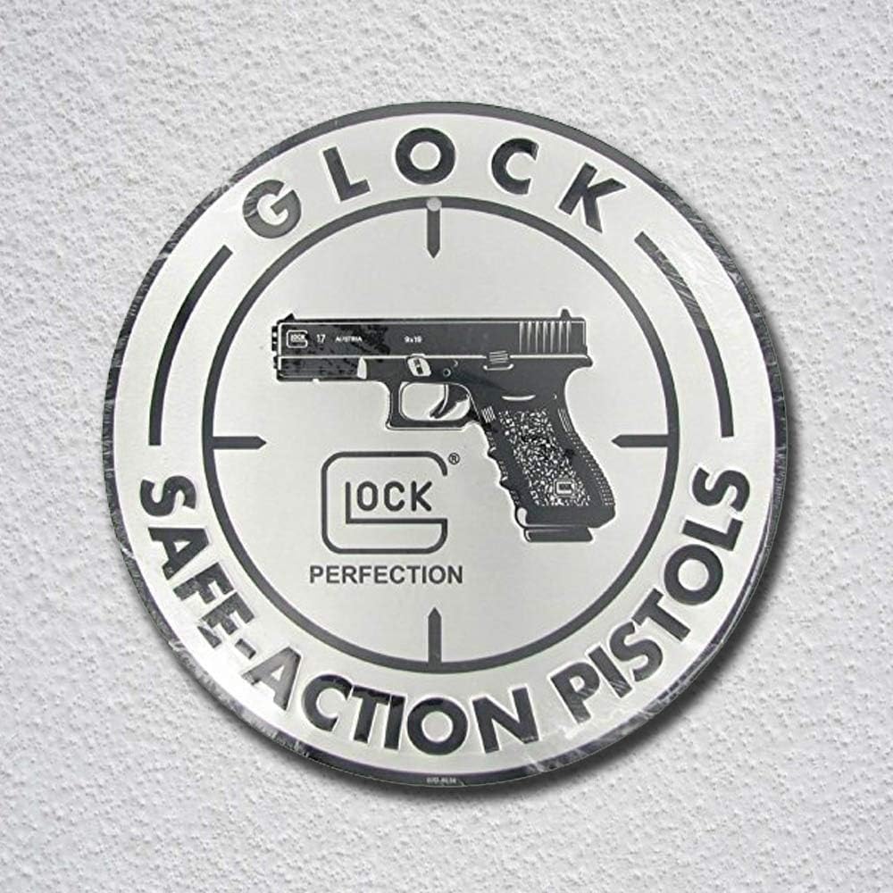 DOGT Glock Perfection Oem Safe Action Tin Sign Metal Sign TIN SIGN 7.8X11.8 INCH