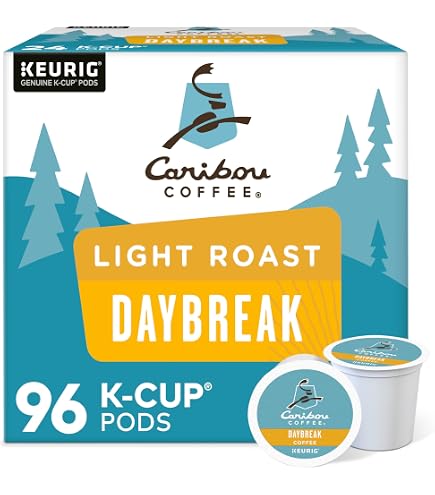 Amazon.com: Caribou Coffee, Caribou Blend K-Cup Portion Pack for Keurig K- Cup Brewers (96 Count) : Grocery & Gourmet Food