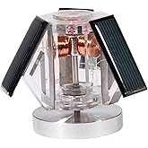 Sunnytech Mini Solar Vertical Mendocino Motor Educational Model Science Physics Toy Home Office Desk Decor QZ08A