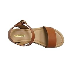 Soda Clip Topshoe Avenue Women's Open Toe Ankle