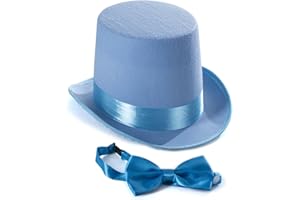 Tigerdoe Top Hat With Bow Tie - Adult Costume Set - Costume Hat