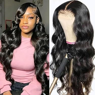 Body Wave Lace Front Wigs Human Hair 180% Density 13x4 HD  display picture 2