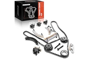 A-Premium TK10436L Timing Chain Kit Compatible with Chevrolet Equinox Impala Malibu GMC Terrain Buick Enclave LaCrosse Cadill