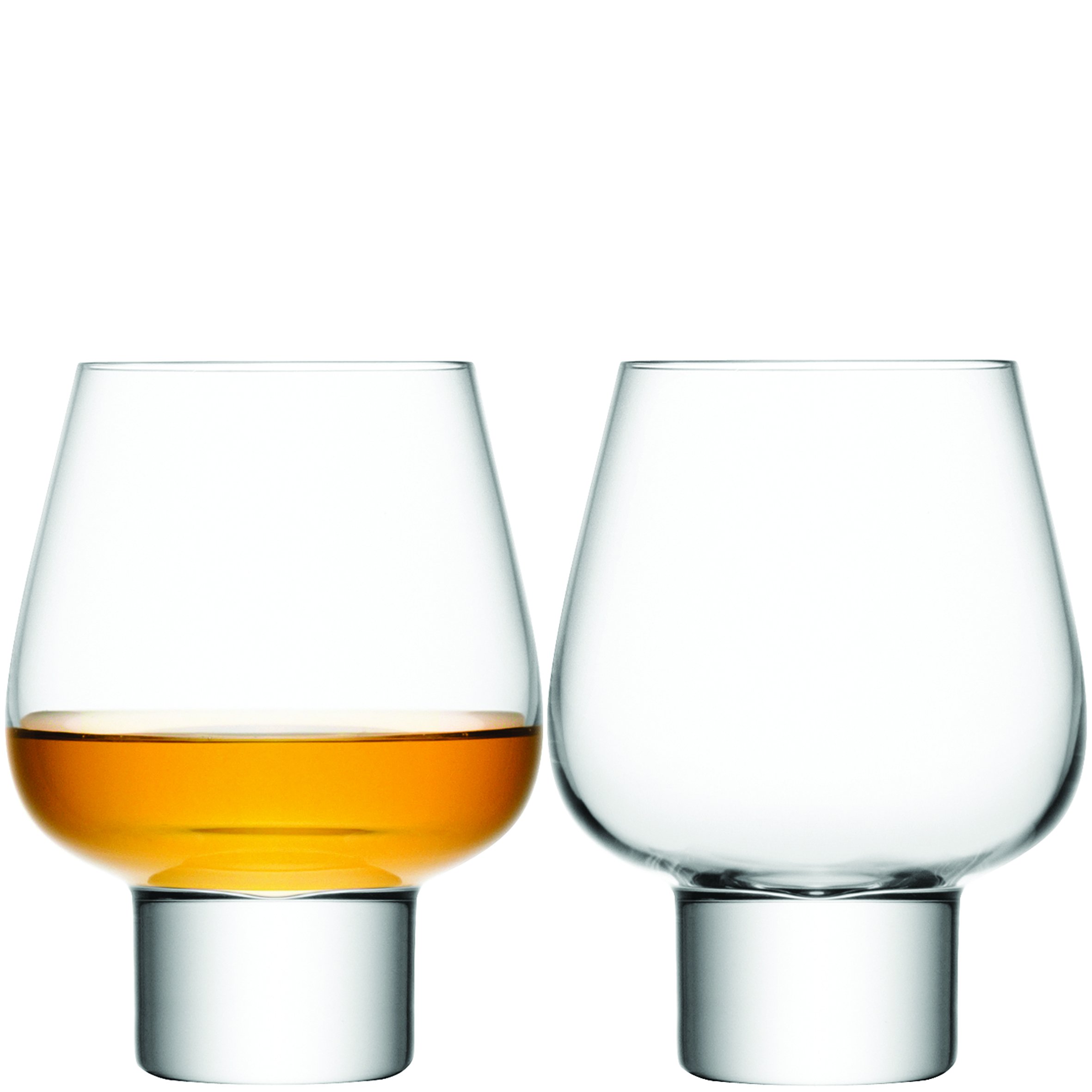 LSA Madrid Brandy Glass 460ml Clear | Set of 2 | Handmade Glass | MD11