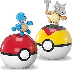 MEGA Pokémon Building Toys Set Squirtle & Cubone