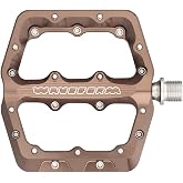 Wolf Tooth Waveform Aluminum Pedals - Small - Espresso | Wolf Tooth Waveform Aluminum Pedals - Small, Low-Friction, All-Mountain