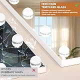 FENCHILIN Hollywood Vanity Mirror with Lights 18 LED 3 Color Modes 80x60 view 4