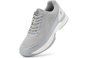 FitVille Wide Tennis Shoes for Pickleball Men Tennis Court Shoes for Racquet Sport | Arch Support & Wide Toe Box