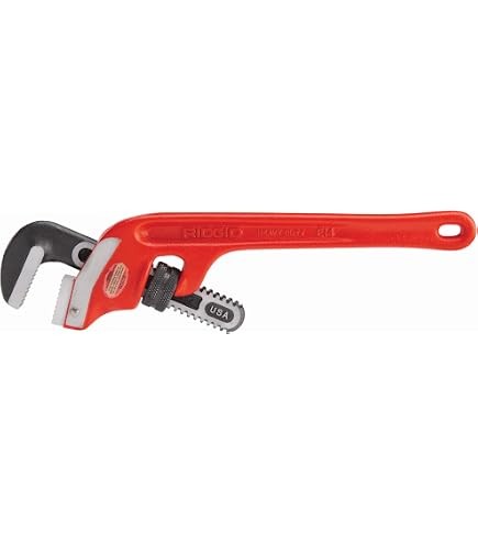 RIDGID エンドパイプレンチ 0 250mm アルミストレートパイプレンチ