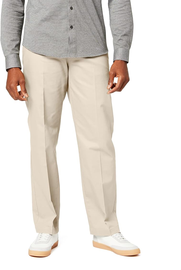 Dockers Pantalones elásticos de algodón para Hombre, Color Caqui, Nube, 30W  x 32L : Amazon.com.mx: Ropa, Zapatos y Accesorios