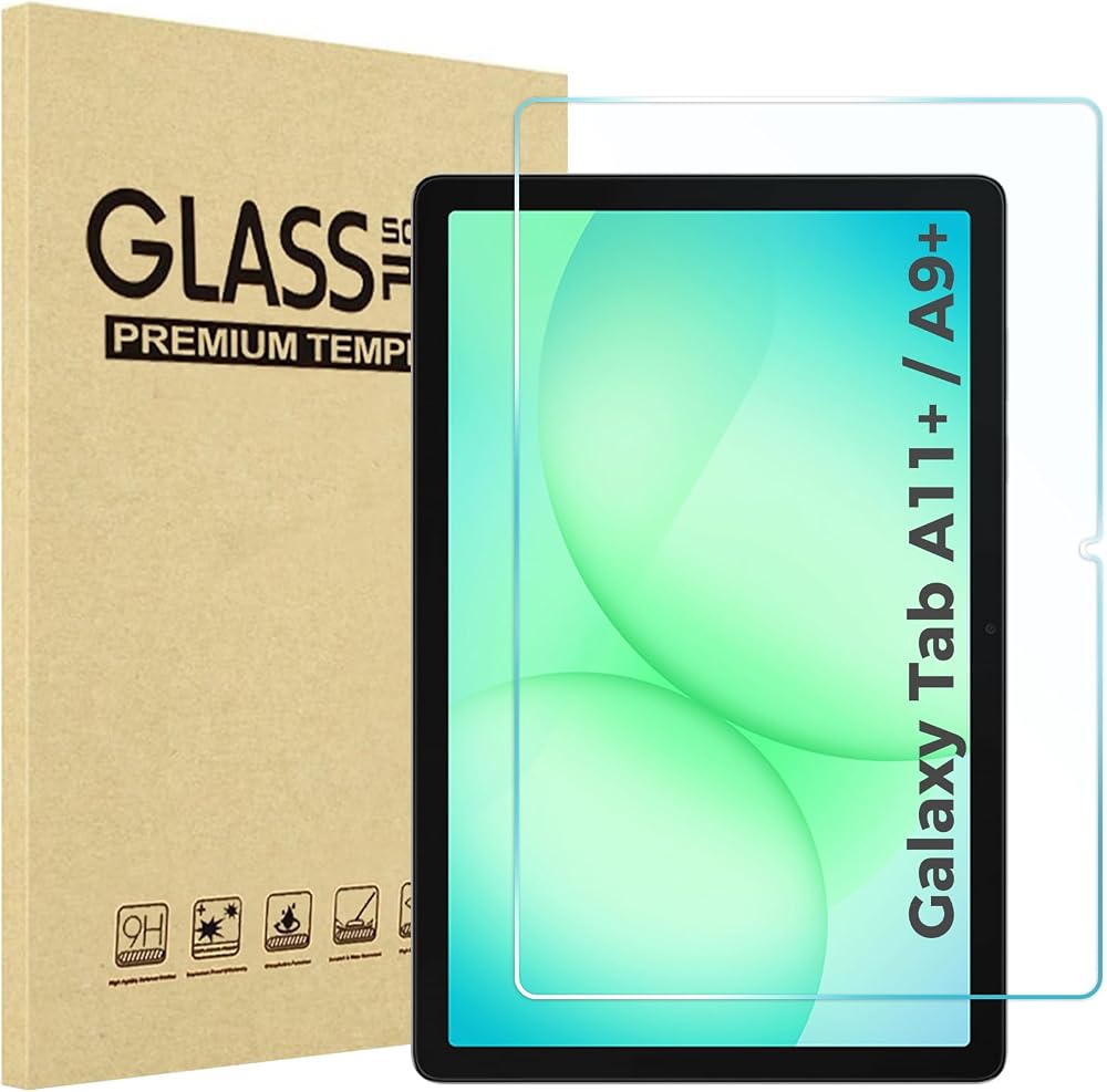 ProCase Screen Protector for Galaxy Tab A11 Plus 2025 / A9 Plus 11 in 2023 9H