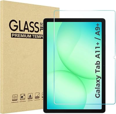 ProCase Screen Protector for Galaxy Tab A11 Plus 2025 / A9 Plus 11 in 2023 9H