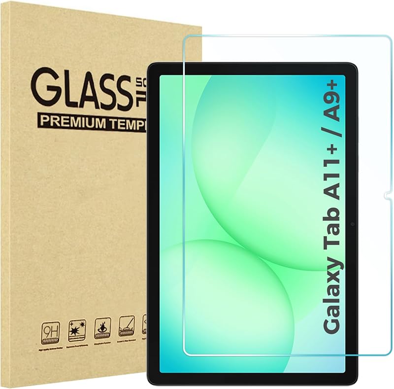 ProCase Screen Protector for Galaxy Tab A11 Plus 2025 / A9 Plus 11 in 2023 9H