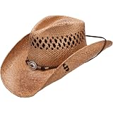 Shapeable Straw Cowboy Hat at Amazon 