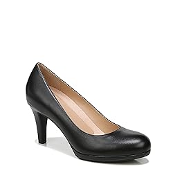 Naturalizer Womens Michelle Pump Black Leather 9.5 N