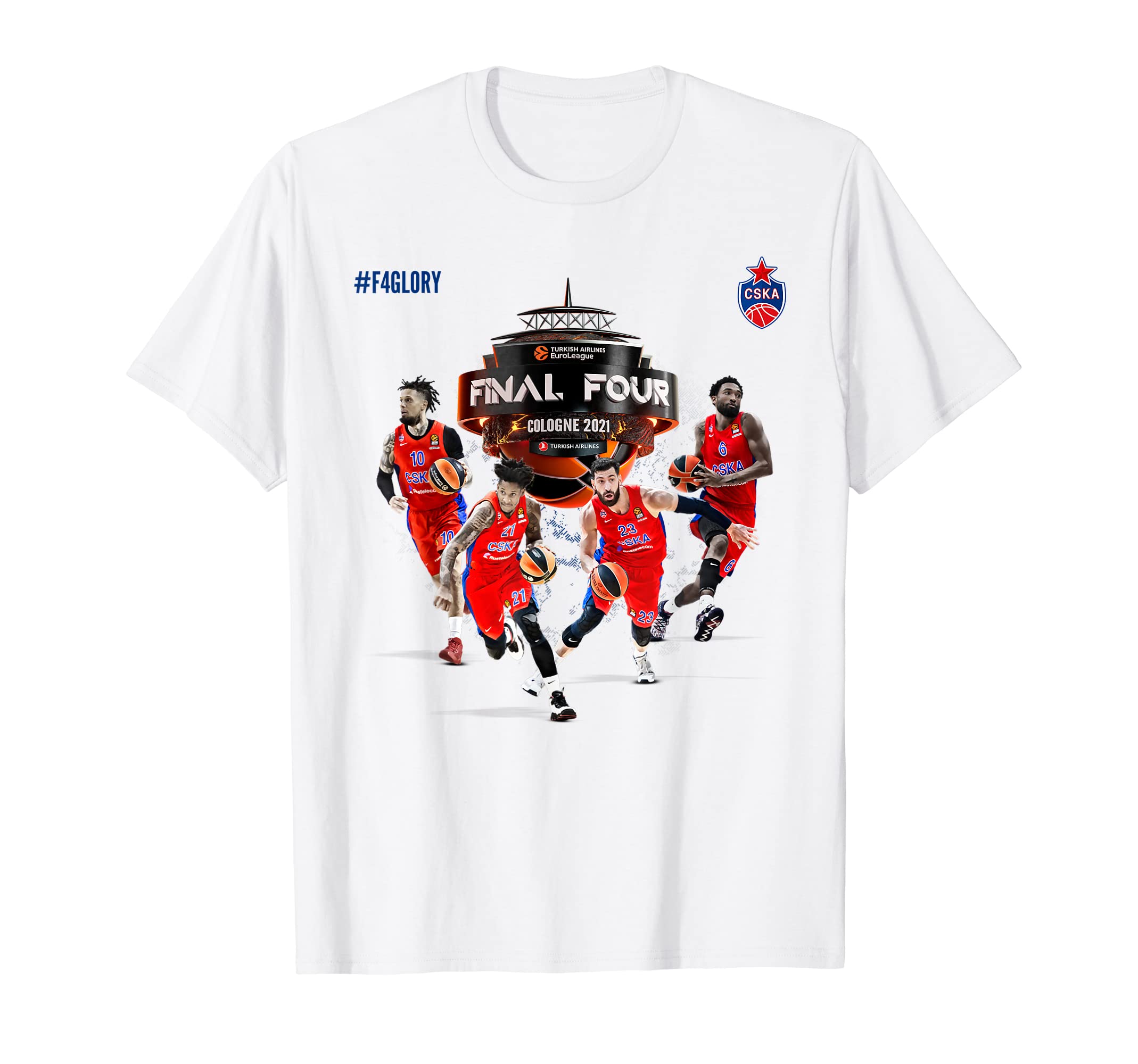 Final Four 2021 - CSKA Moscow T-Shirt