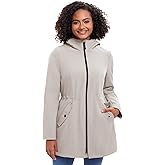ROYAL MATRIX Women's Waterproof Rain Jacket Lightweight Hooded Breathable Windbreaker Softshell Jacket