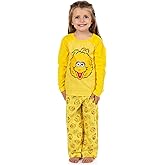 Sesame Street Pajamas Toddler Big Bird Long Sleeve and Pant PJ Set Loungewear