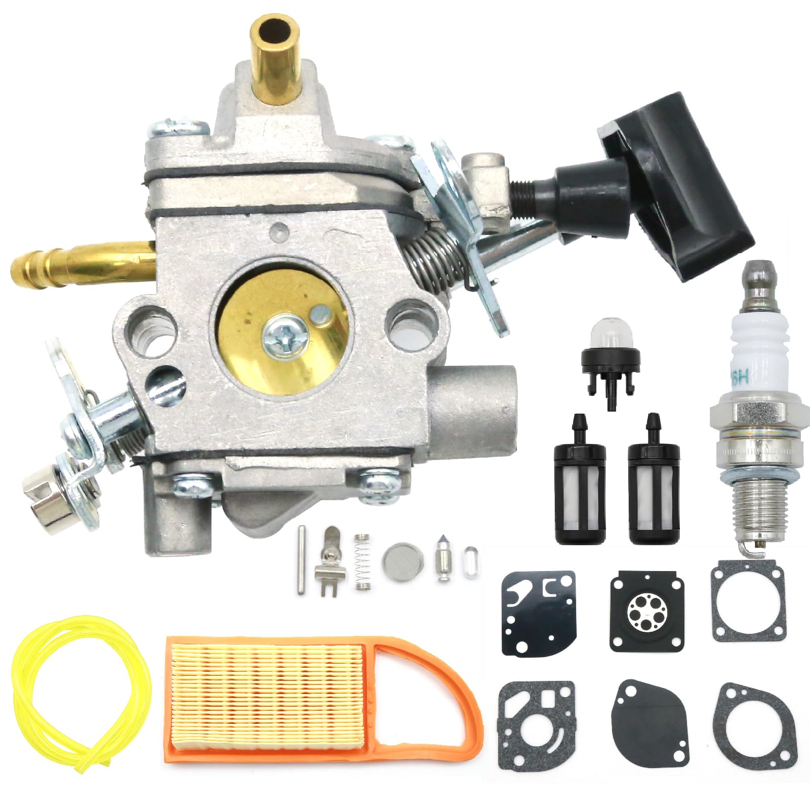 Hoypeyfiy 42821200608 Carburetor Kit, Replacement for Stihl BR600 BR500 BR550 BR700 Backpack Blower, Replaces 42821200607 C1Q-S183