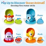 HahaGift Baby Whale Pop Up Toys Montessori Cause and Effect Learn view 2