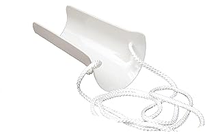 ArcMate Sock Aid Standard, Sock Dressing Aid, Molded Rigid Plastic with Foam Pad and Braided Pull Cord, for Regular or Compression Socks and Support Hose, 34" Cord (15431)