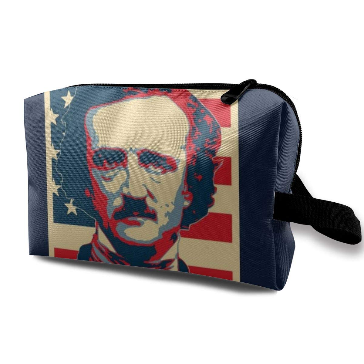 Makeup Bag Cosmetic Pouch Edgar Allan Poe Pop Art Multi-Functional Bag Travel Kit Storage Bag